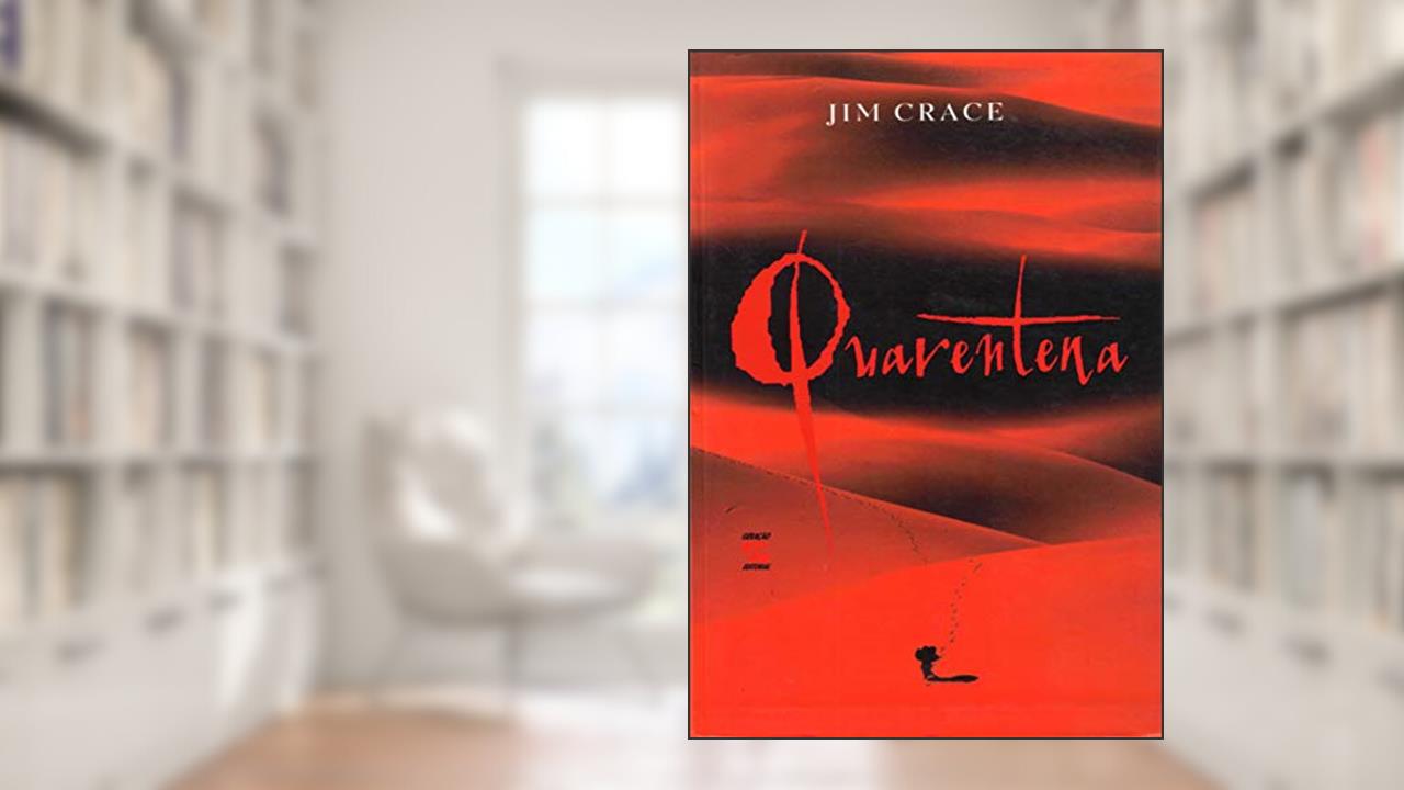 Capa de Quarentena, do autor Jim Crace; Lidia Cavalcante-Luther