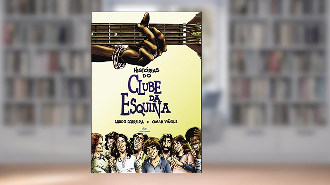 Capa de HISTORIAS DO CLUBE DA ESQUINA, do autor Laudo Ferreira