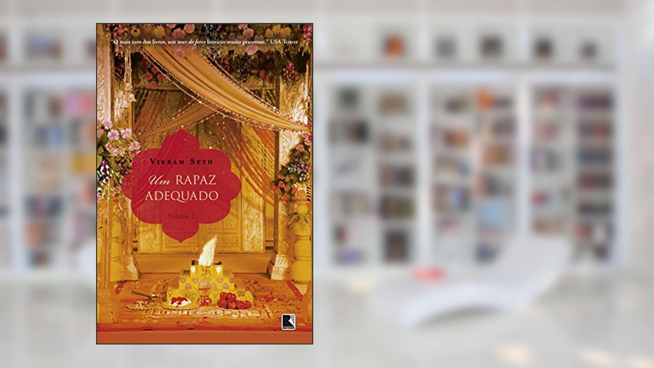Capa de Um rapaz adequado (Vol. 2), do autor Vikram Seth