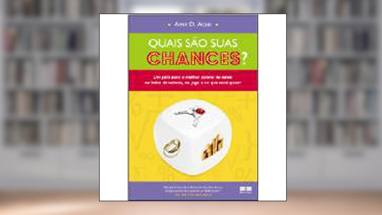 Capa de Quais são suas chances?, do autor Amir D. Aczel