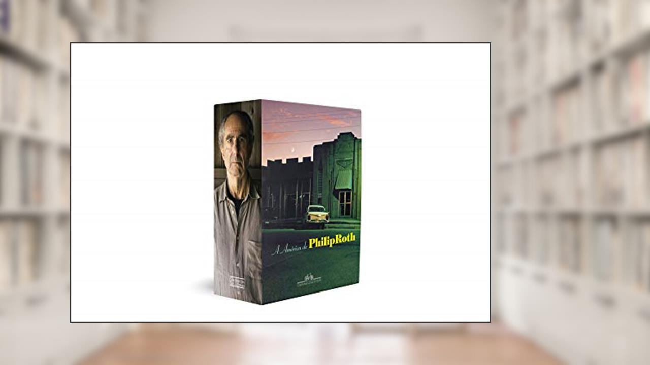 Capa de A América de Philip Roth (Caixa com dois volumes), do autor Philip Roth