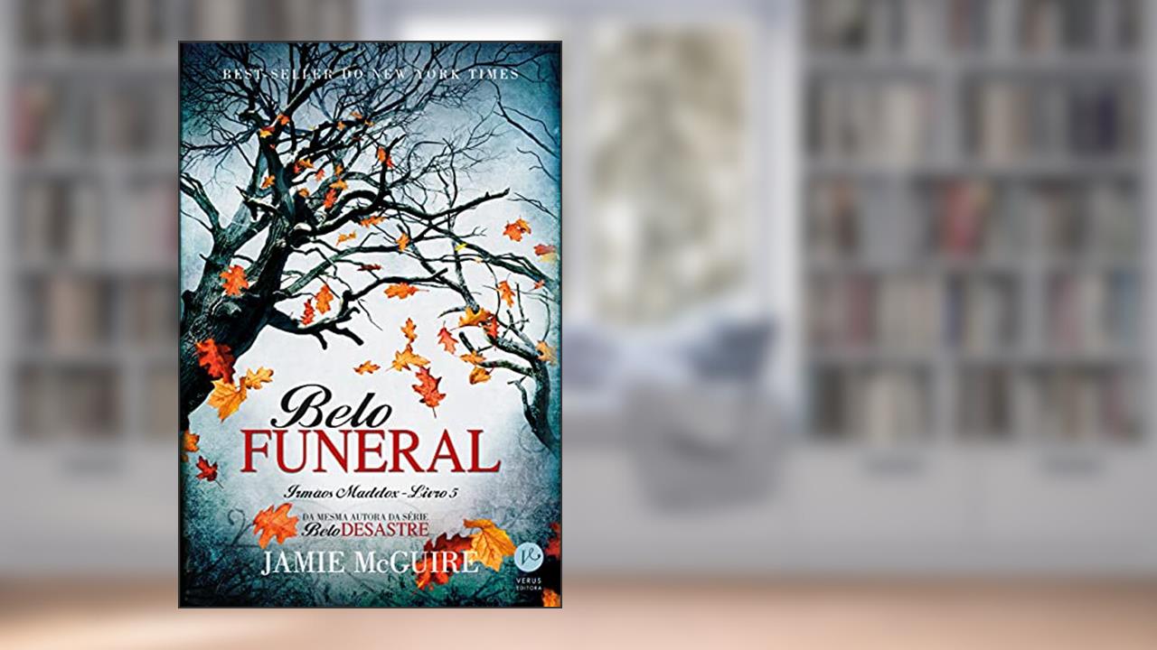 Capa de Belo funeral (Vol. 5 Irmãos Maddox), do autor Jamie McGuire