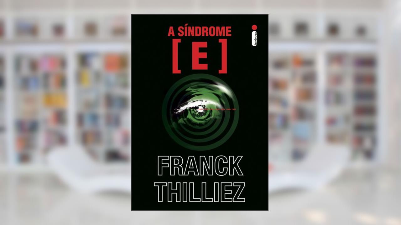 Capa de A Síndrome E, do autor Franck Thilliez