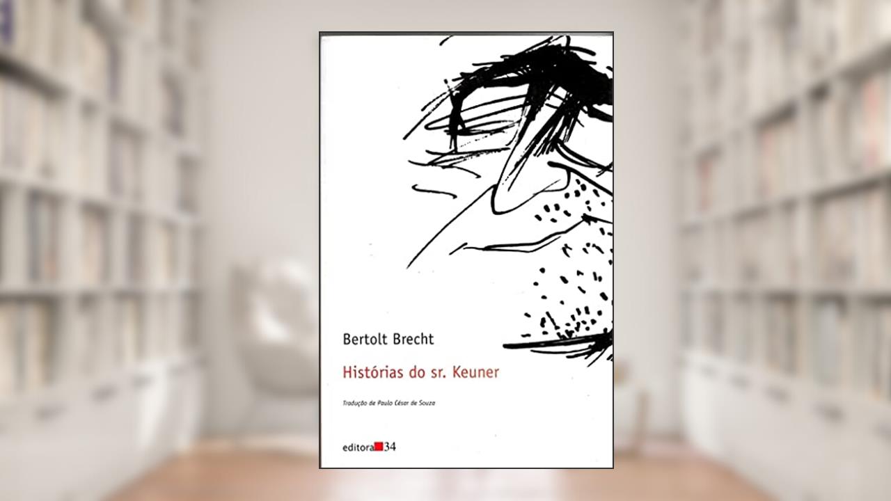 Capa de Histórias do sr. Keuner, de Bertolt Brecht