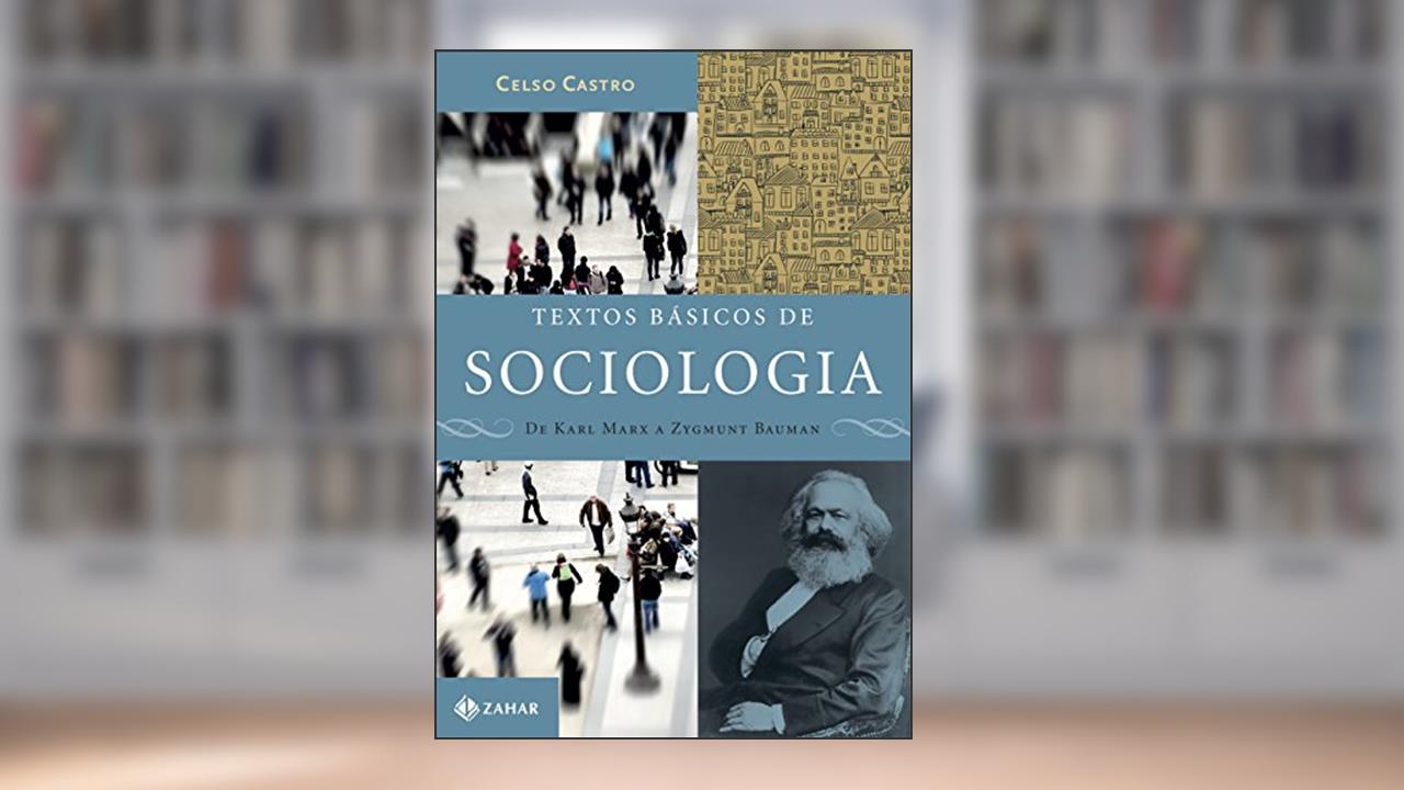 Capa de Textos básicos de sociologia, do autor Celso Castro