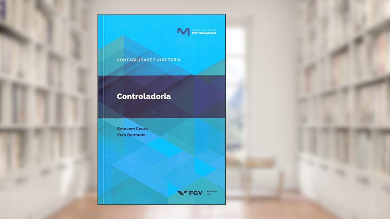 Capa de Controladoria, do autor Betovem Coura; Vera Bermudo