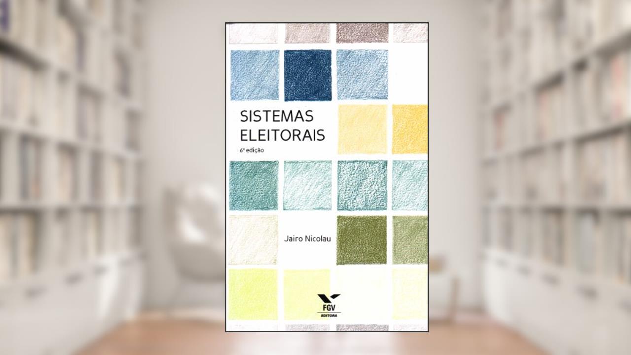Capa de Sistemas Eleitorais, do autor Jairo Nicolau