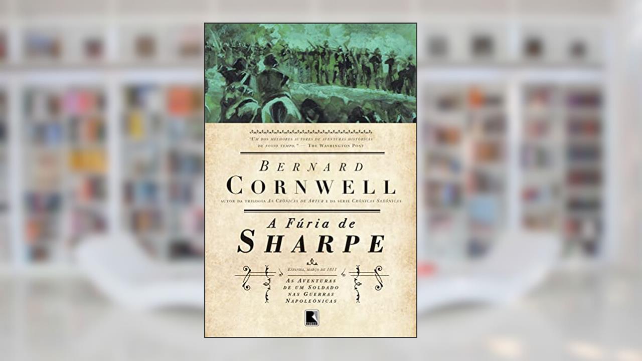 Capa de A fúria de Sharpe (Vol. 11), do autor Bernard Cornwell