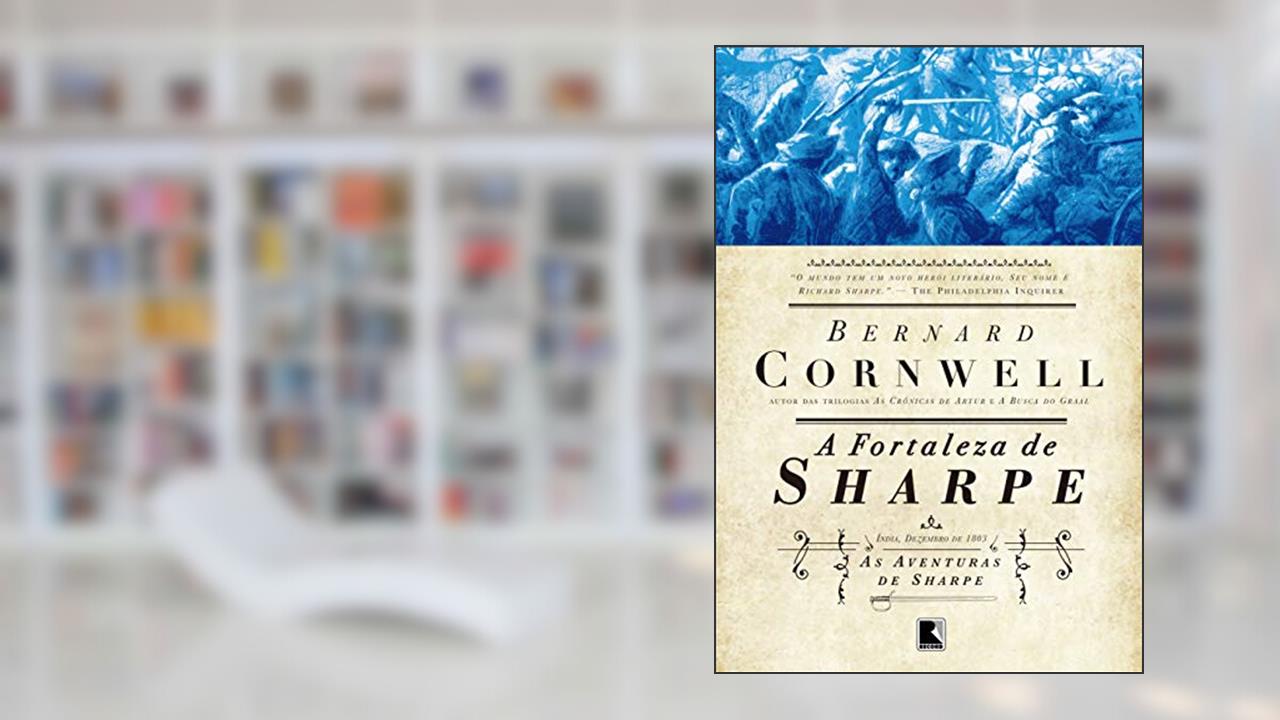 Capa de A fortaleza de Sharpe (Vol.3), do autor Bernard Cornwell