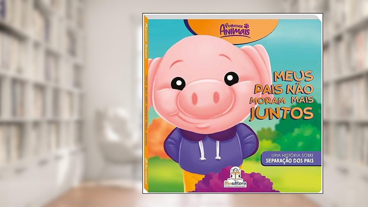 Capa de Pequenos animais: Meus pais não moram mais juntos, do autor Book Factory