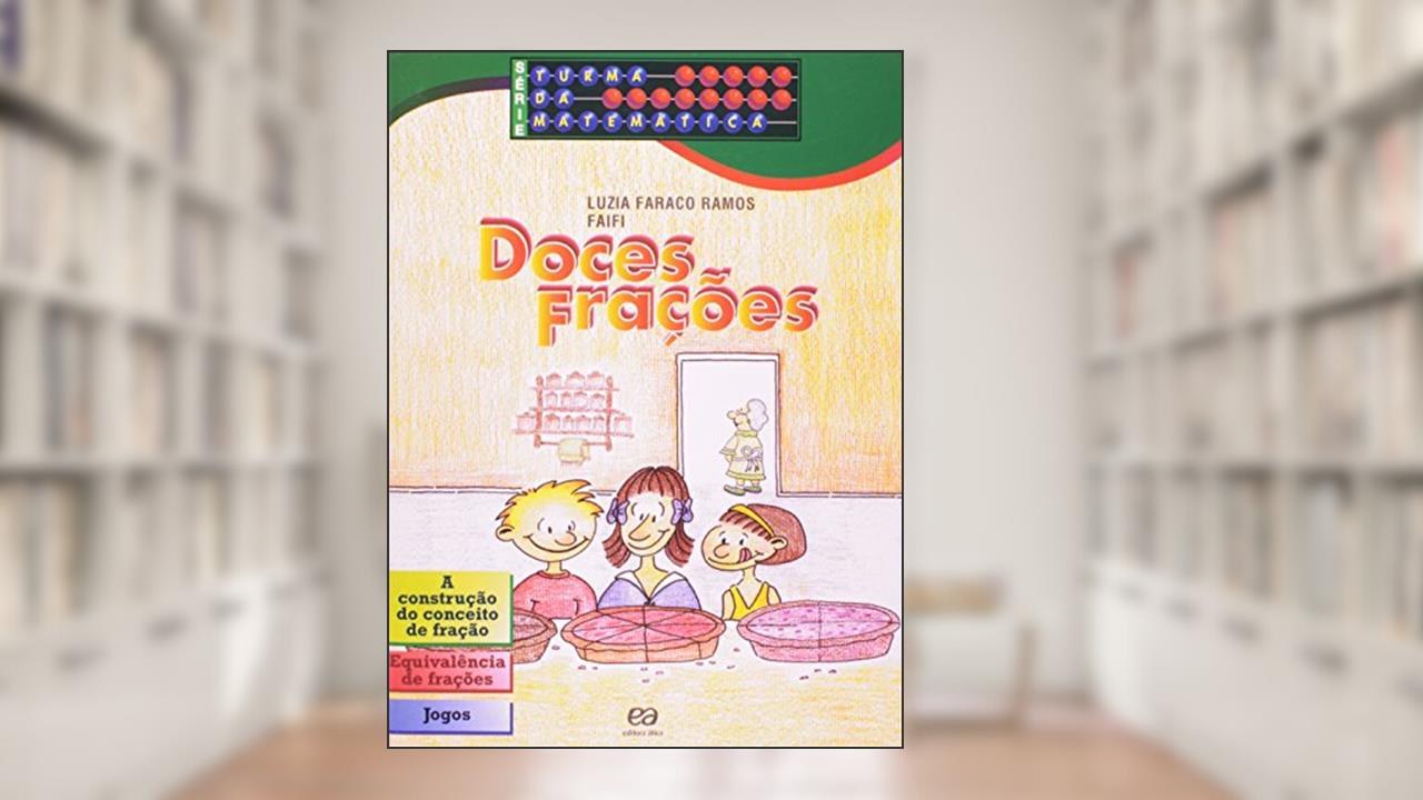 Capa de Doces frações, do autor Luzia Faraco Ramos