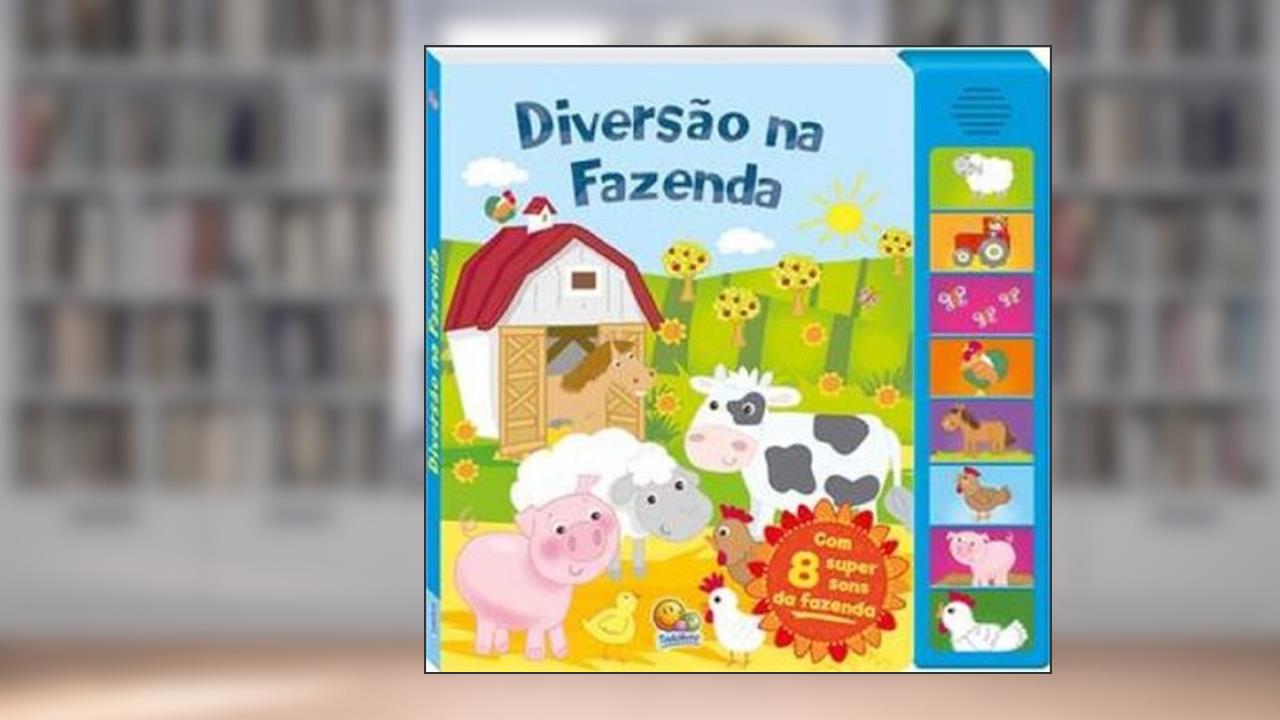 Capa de Diversão na Fazenda. Com 8 Supersons da Fazenda, do autor Vários Autores