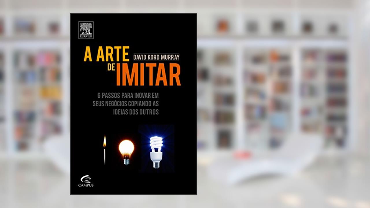 Capa de A Arte de Imitar, do autor David Murray