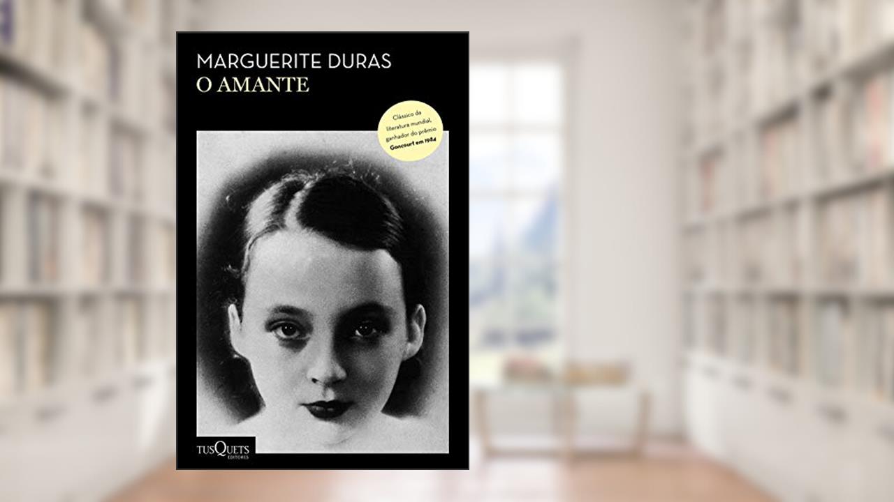 Capa de O amante, do autor Marguerite Duras