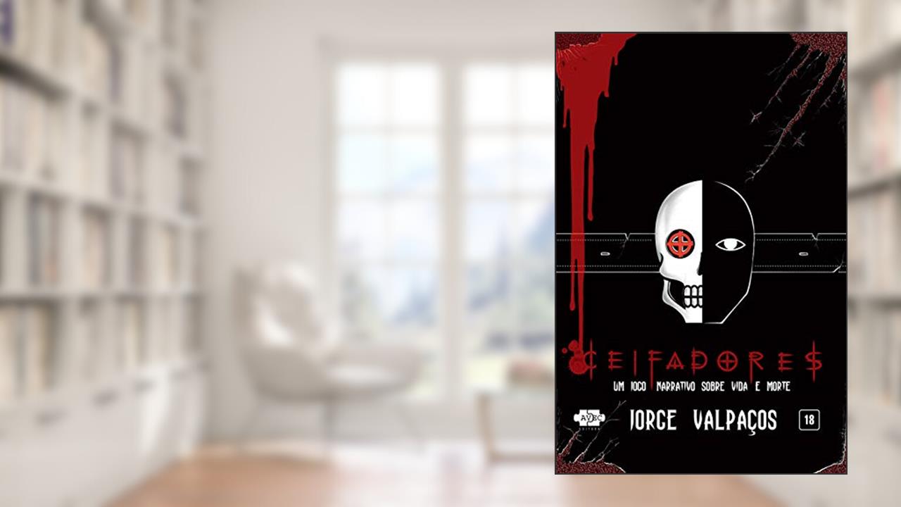 Capa de Ceifadores: um jogo narrativo sobre vida e morte, do autor Jorge Valpaços