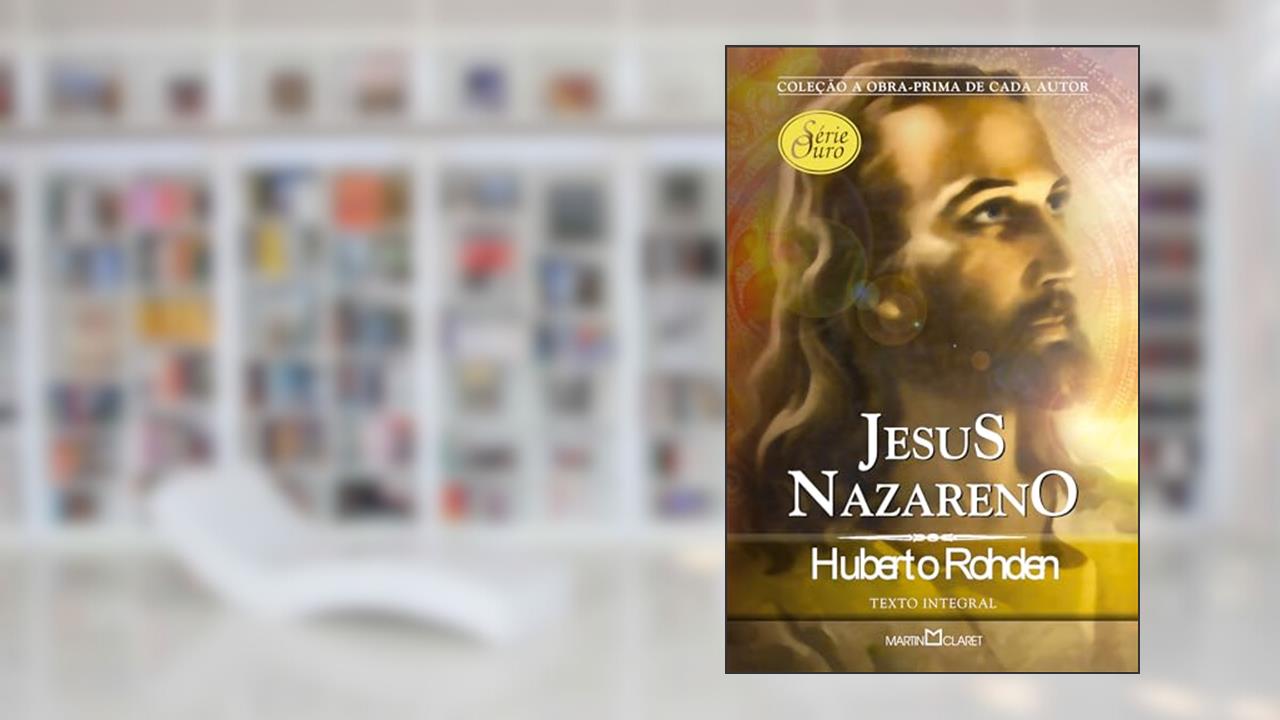 Capa de Jesus nazareno, do autor Huberto Rohden