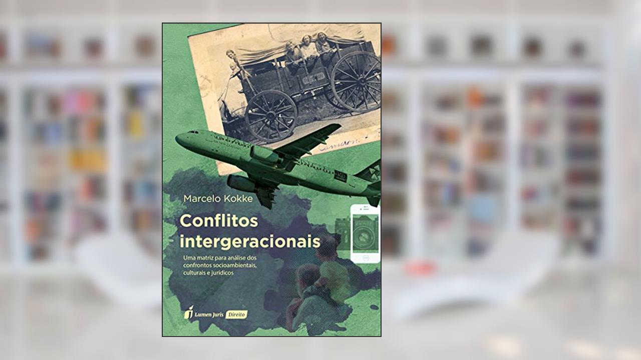Capa de Conflitos Intergeracionais, do autor Marcelo Kokke