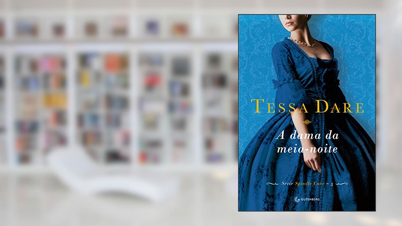 Capa de A dama da meia-noite (Spindle Cove Livro 3), do autor Tessa Dare