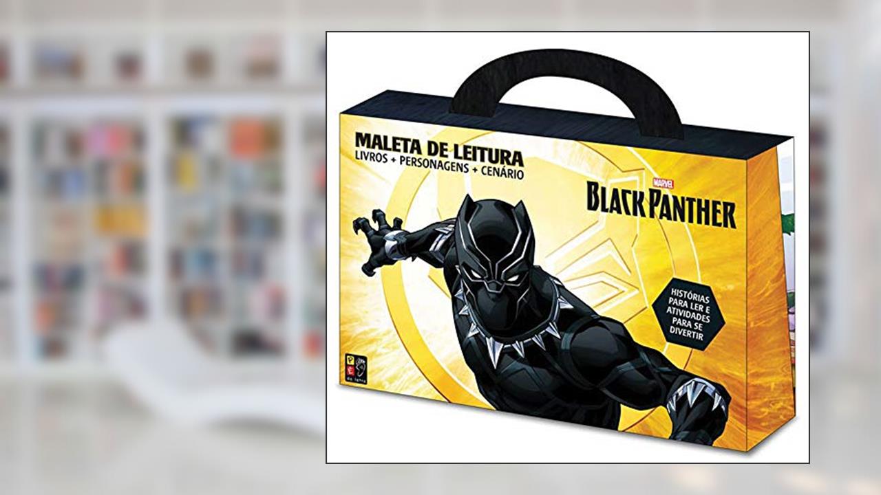 Capa de Maleta da Leitura Black Panther, do autor Vários Autores