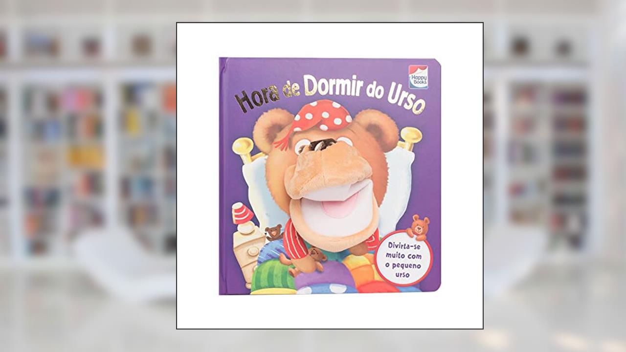Capa de Diversão com Fantoches:Hora de dormir do Urso, do autor Igloo Books