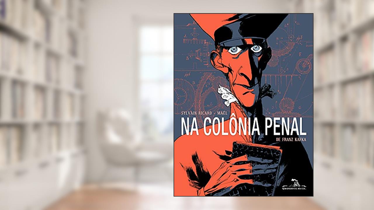 Capa de Na colônia penal, do autor Franz Kafka