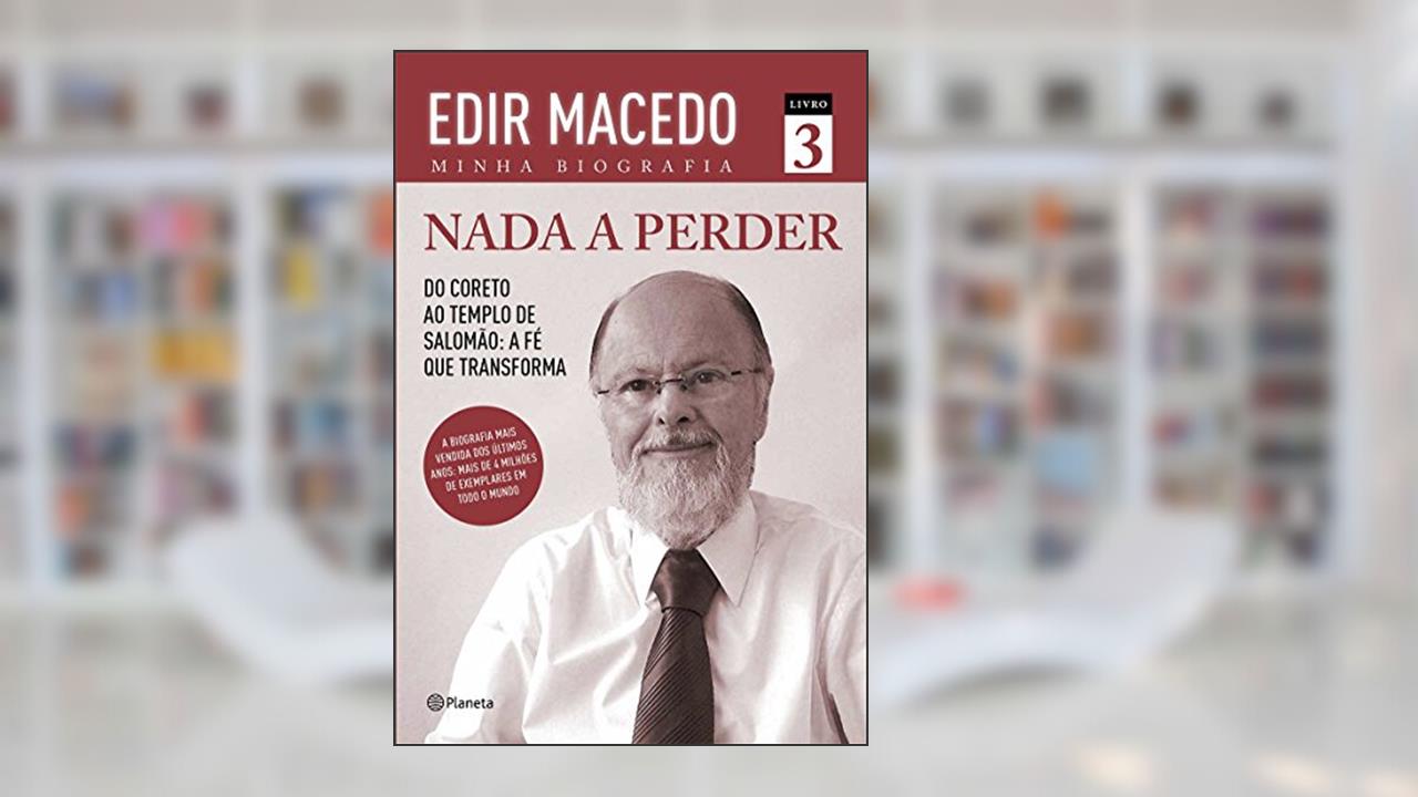 Capa de Nada a perder 3, do autor Edir Macedo