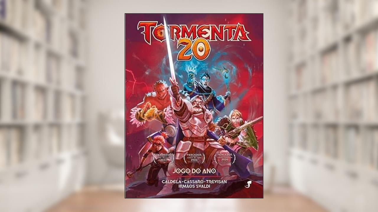 Capa de Tormenta20 - Edição Jogo Do Ano (Módulo Básico), do autor DIVERSOS AUTORES