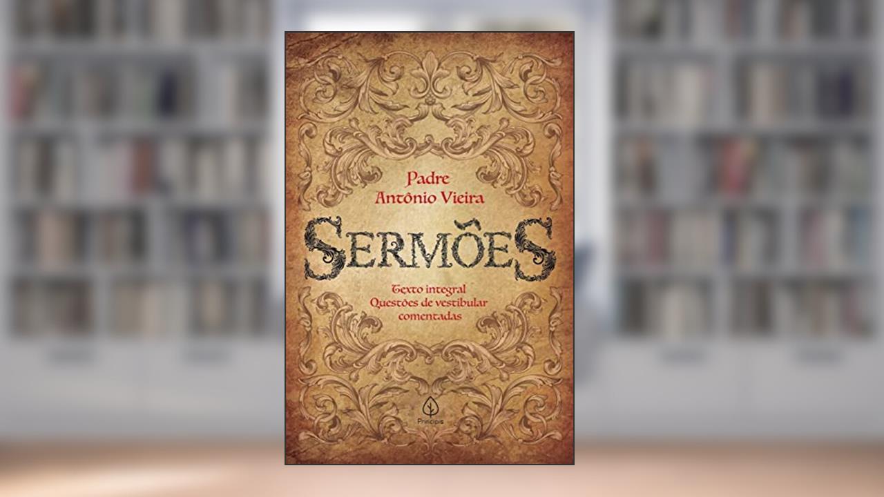 Capa de Sermões, do autor Padre Antônio Vieira