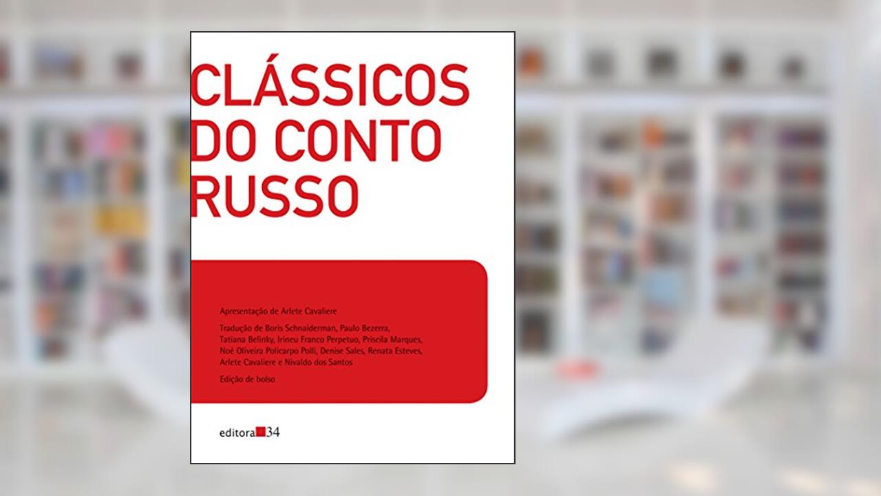 Capa de Clássicos do conto russo, do autor vários