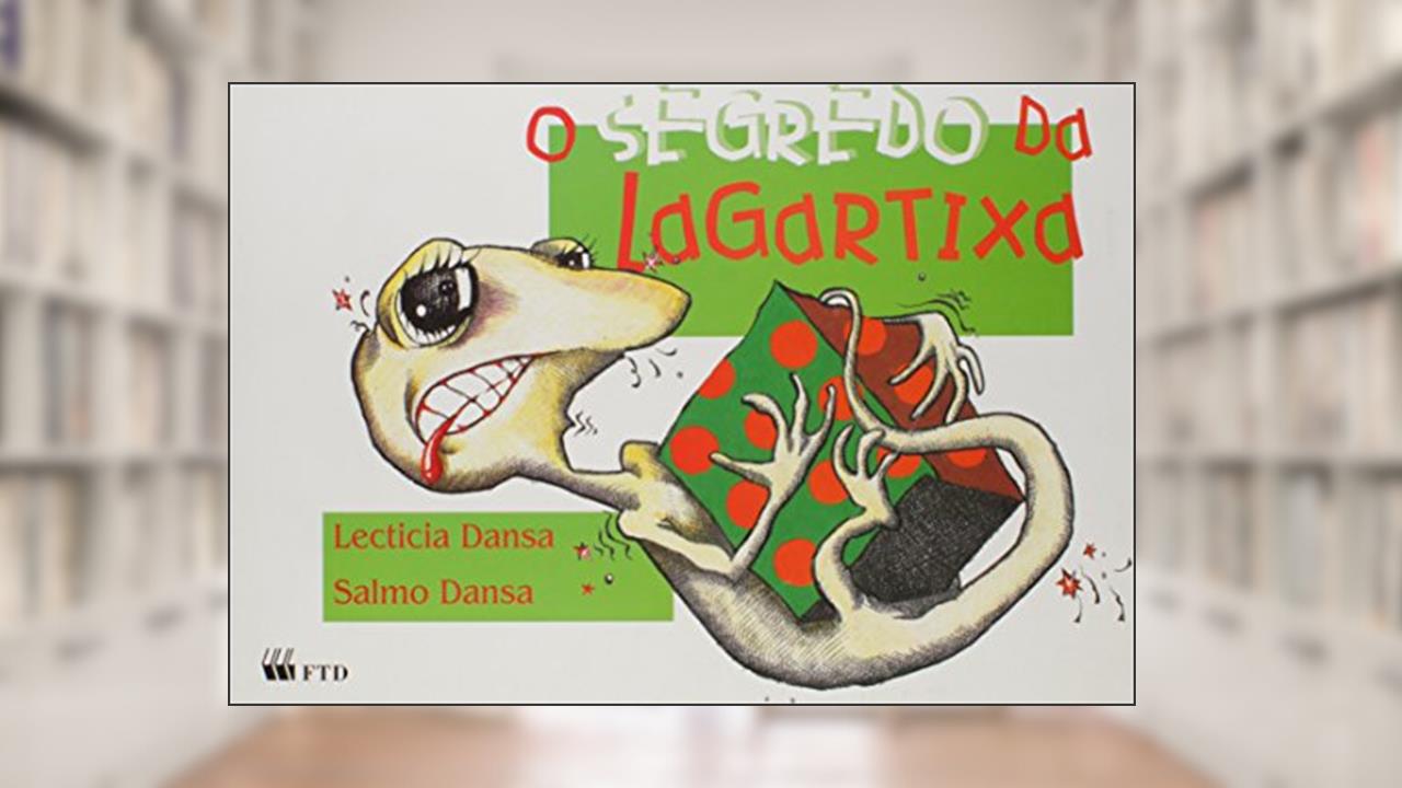 Capa de O Segredo da Lagartixa, do autor Vários Autores