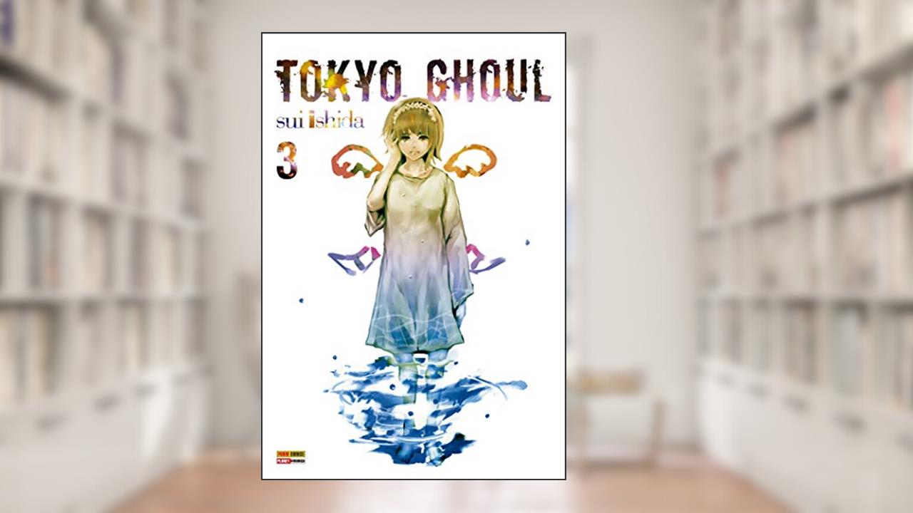 Capa de Tokyo Ghoul Vol. 3, do autor Sui Ishida