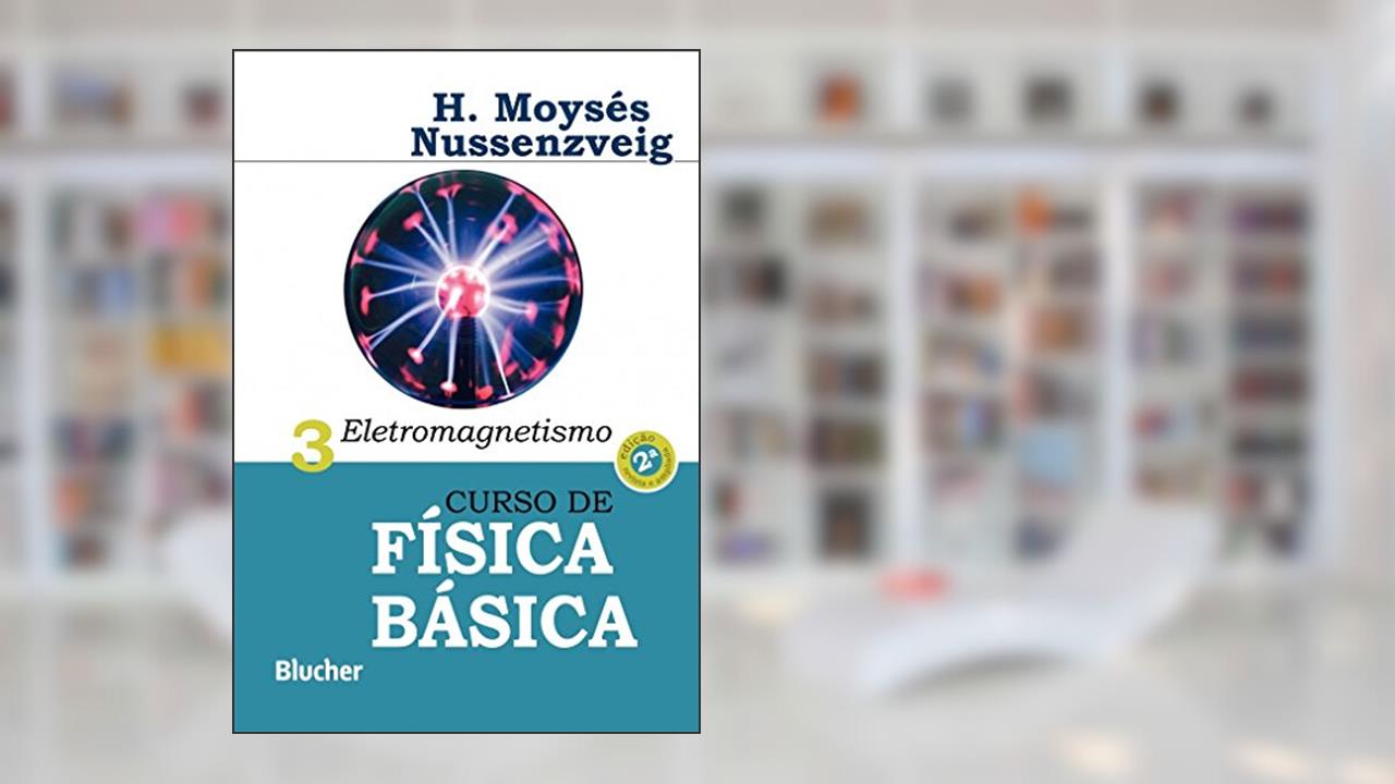 Capa de Curso de Física Básica: Eletromagnetismo (Volume 3), do autor Herch Moysés Nussenzveig