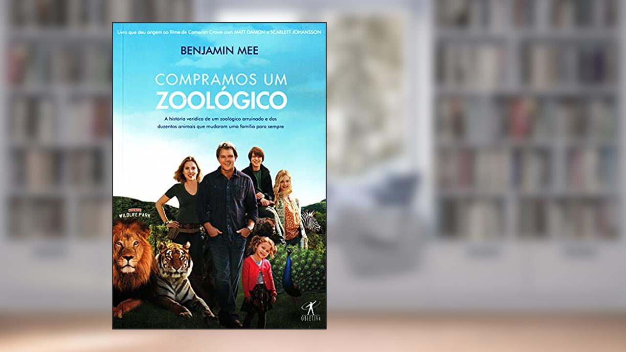 Capa de Compramos Um Zoológico, do autor Benjamin Mee