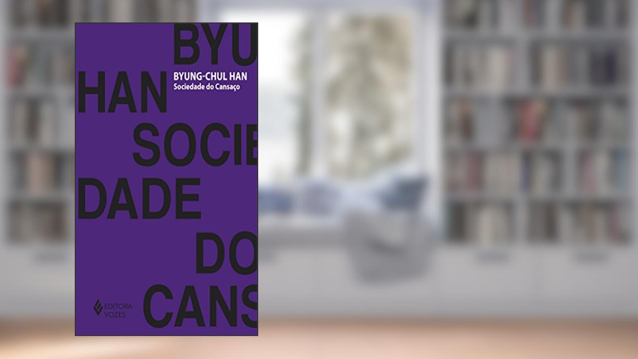 Capa de Sociedade do cansaço, do autor Byung-Chul Han