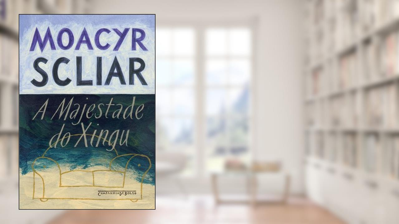 Capa de A majestade do Xingu, do autor Moacyr Scliar