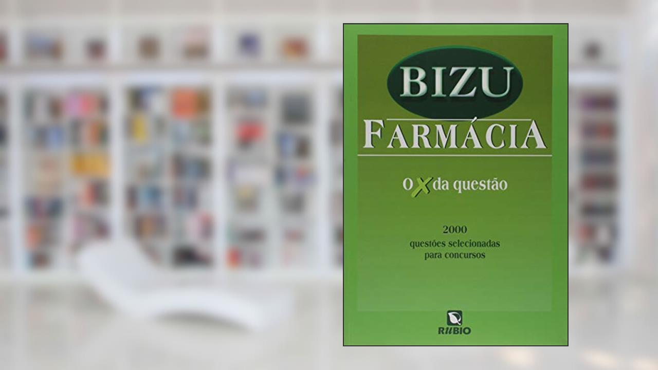 Capa de Bizu Farmácia - 2000 Questões Selecionadas Para Concursos, do autor Vários Autores