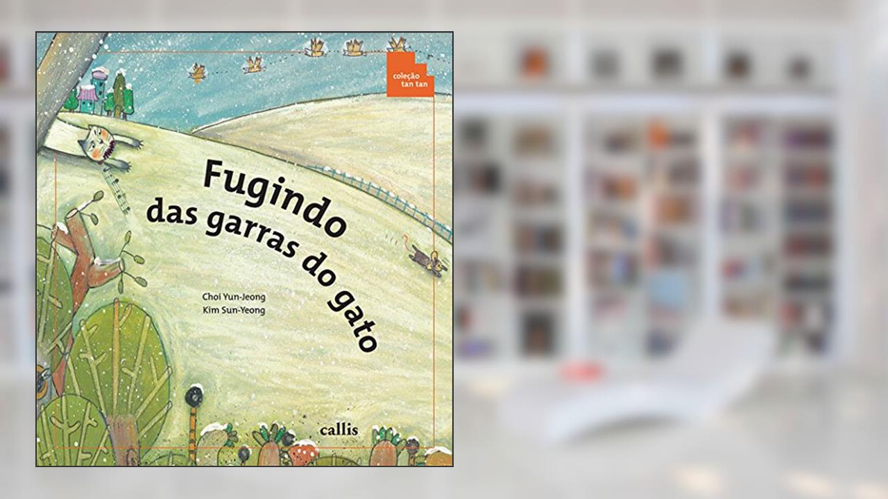 Capa de Fugindo das Garras do Gato - Contagem e Representação Gráfica de Resultados - 2ª edição - Coleção Tan Tan, do autor Yun Jeong Choi
