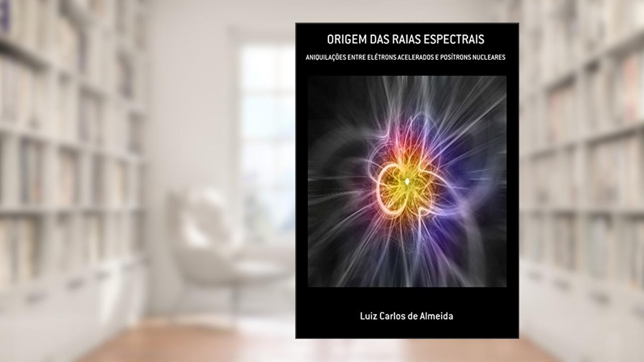Capa de Origem das Raias Espectrais, do autor Luiz Carlos de Almeida
