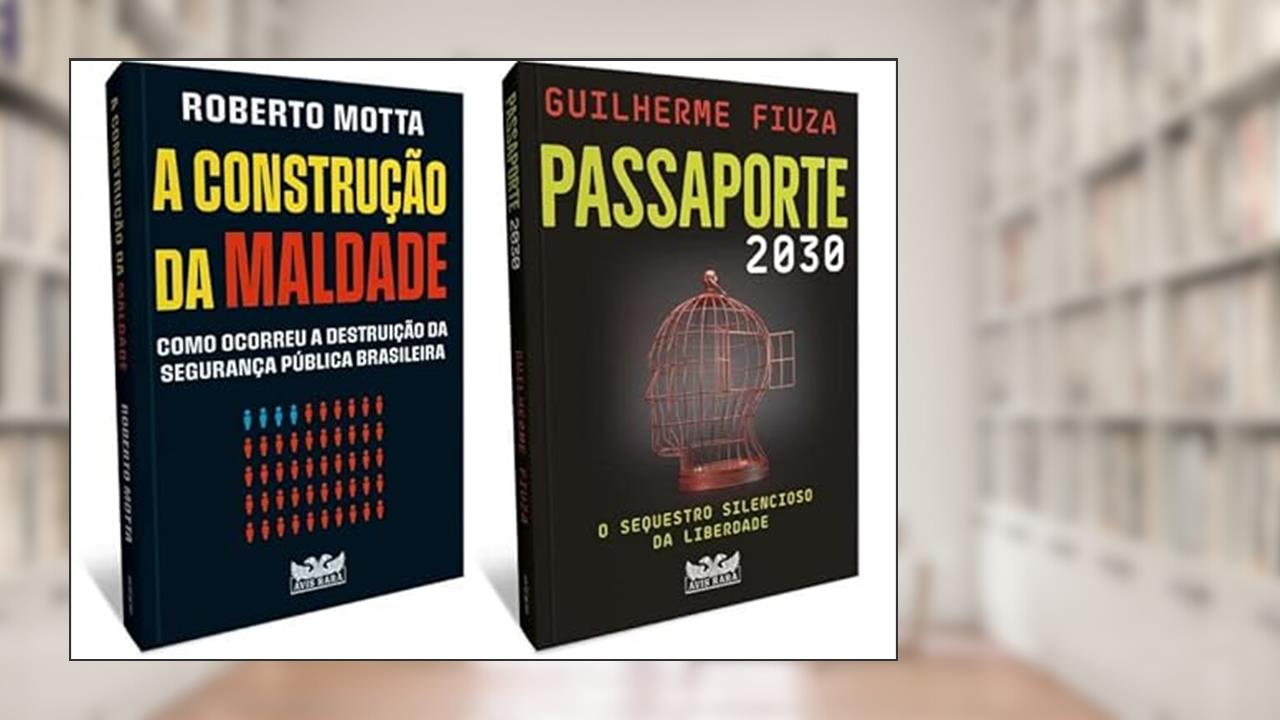 Kit A construção da maldade + Passaporte 2030, do autor Roberto Motta e Guilherme Fiuza