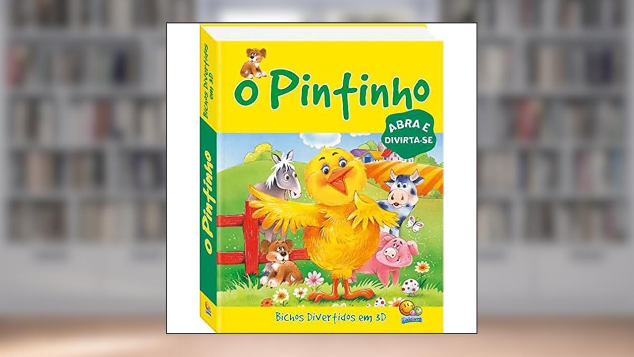 Capa de Bichos divertidos em 3D: Pintinho, O, do autor THE BOOK COMPANY