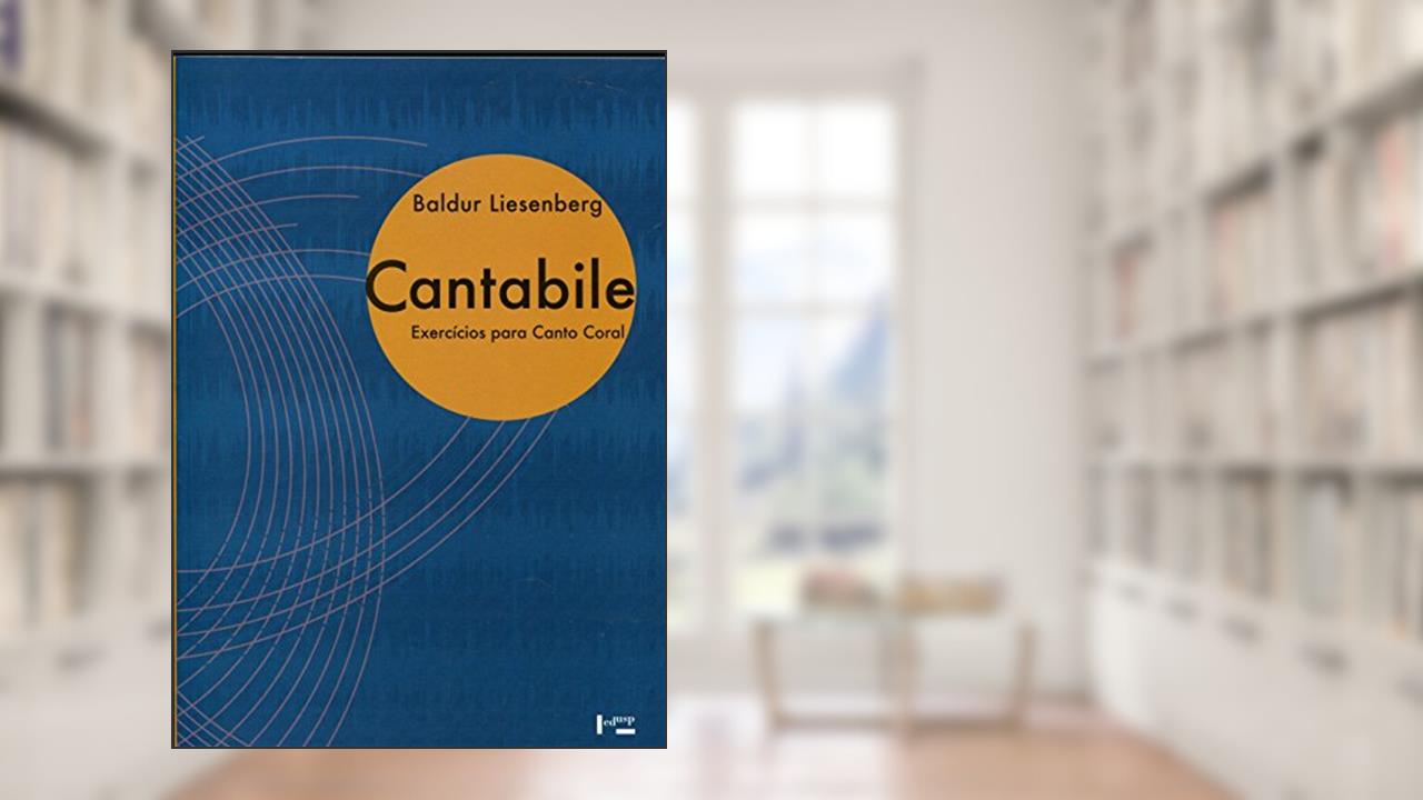 Capa de Contabile. Exercícios Para Canto Coral, do autor Baldur Liesenberg