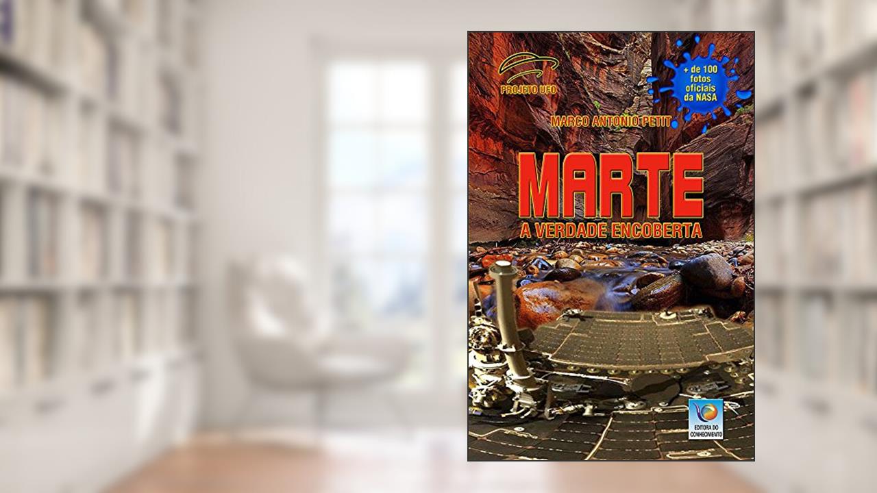 Capa de Marte: A Verdade Encoberta, do autor Marco Antonio Petit