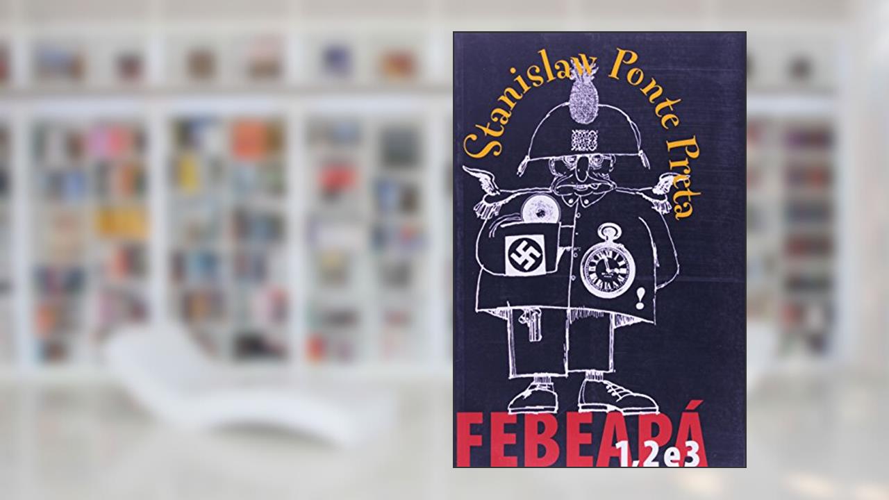 Capa de Febeapá, 1.2 E 3, do autor Stanislaw Ponte Preta