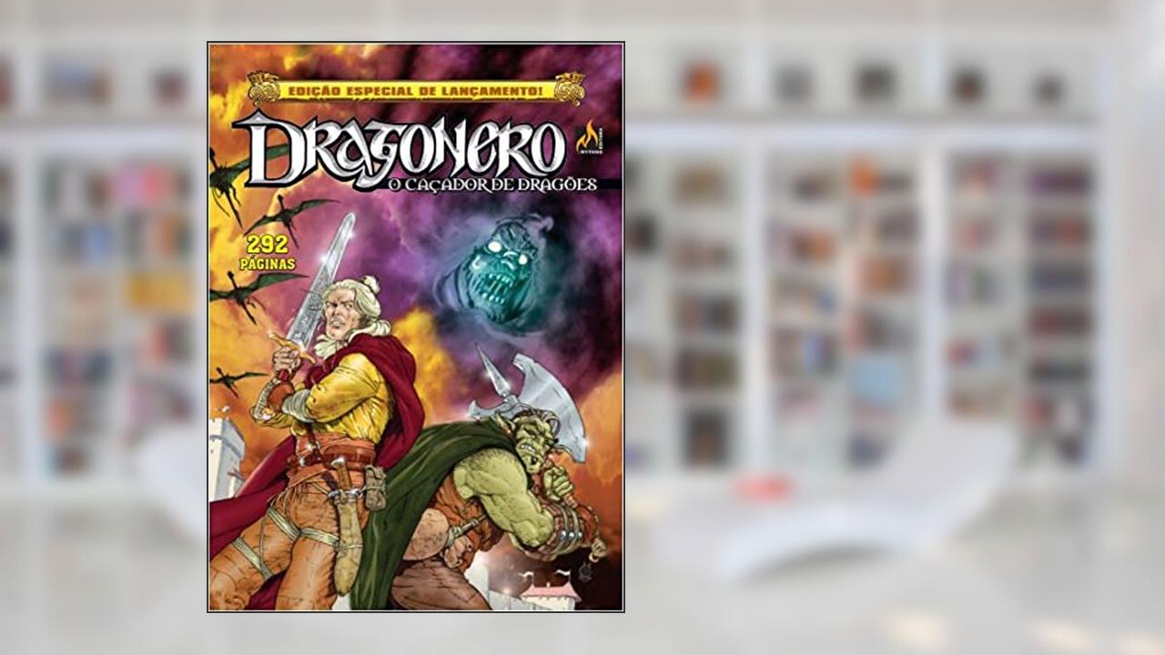 Capa de Dragonero Especial de Lançamento, do autor Luca Enoch; Stefano Vietti