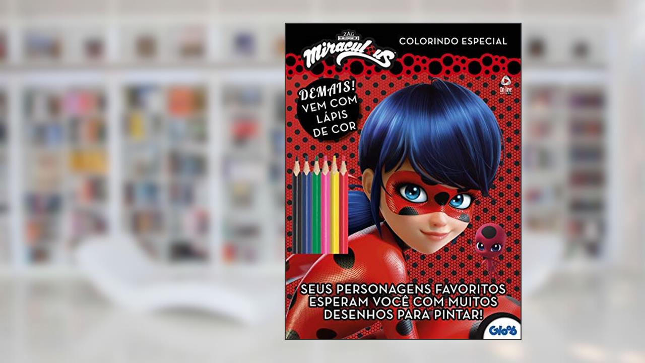 Capa de Ladybug - Colorindo especial - Vol. 3: Seus personagens favoritos esperam você com muitos desenhos para pintar!, do autor On Line Editora