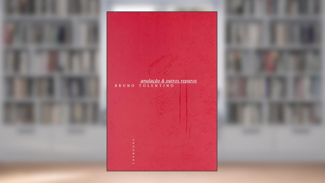 Capa de Anulação e outros reparos, do autor Bruno Tolentino