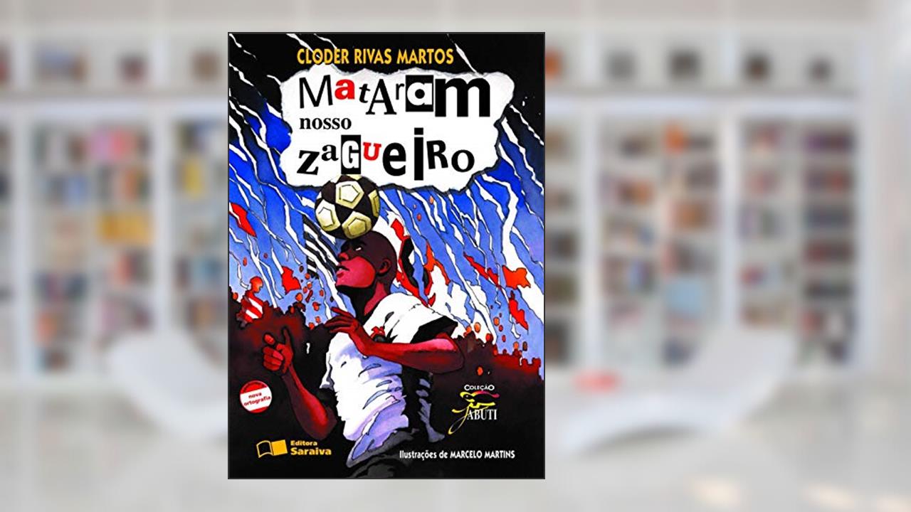 Capa de Mataram nosso zagueiro, de Cloder Rivas Martos