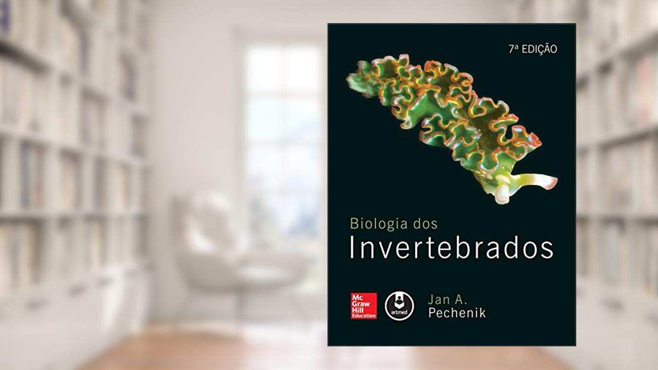 Capa de Biologia dos Invertebrados, do autor Jan A. Pechenik