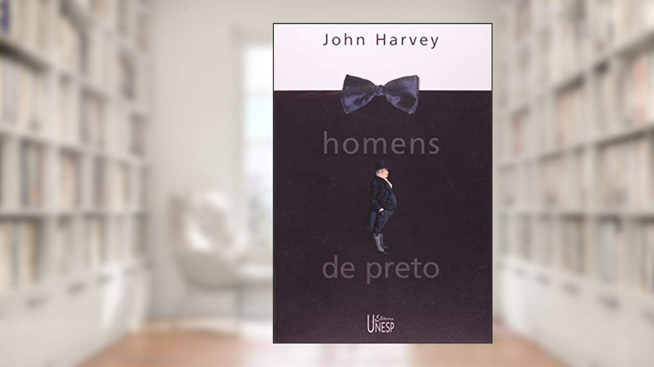 Capa de Homens de preto, do autor John Harvey