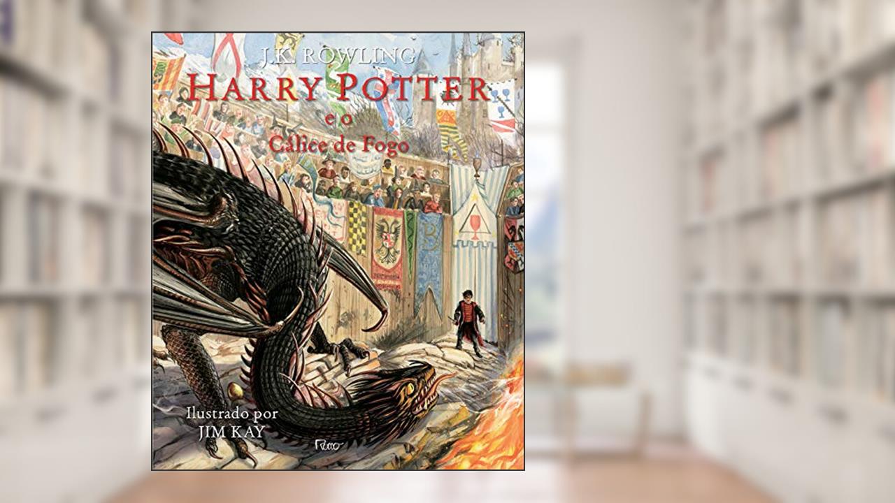 Capa de Harry Potter e o Cálice de Fogo: 4, do autor J.K. Rowling